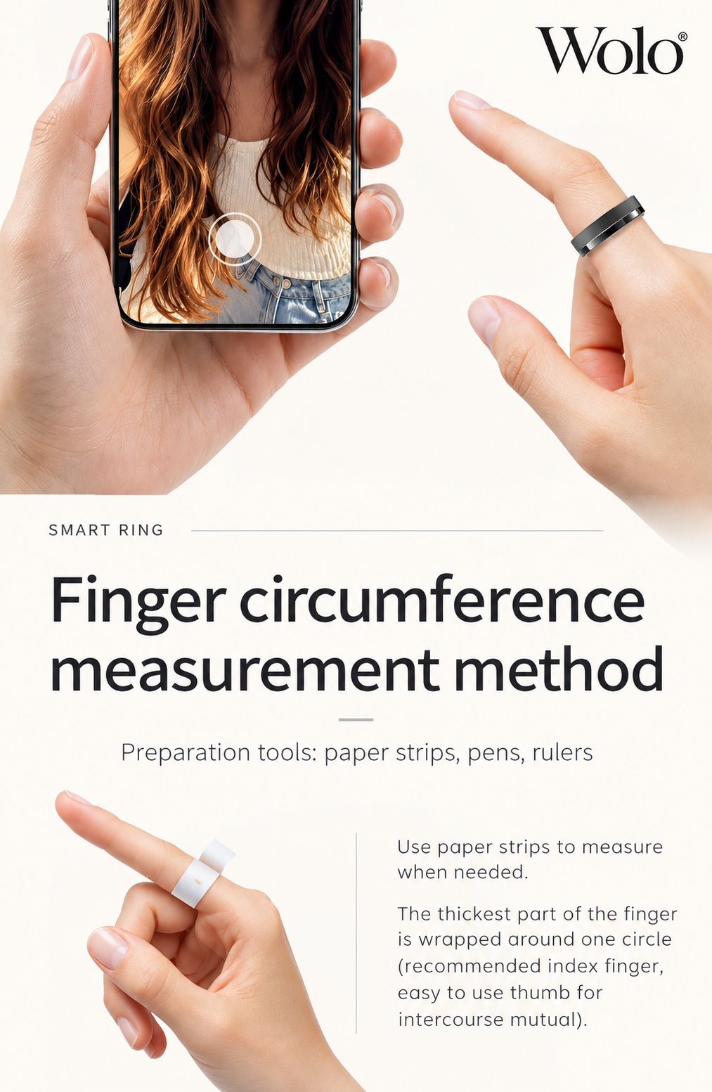 Wolo ring sizing guide